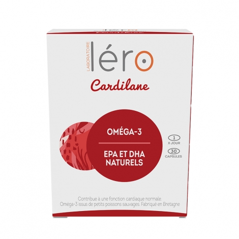 Léro Cardilane Oméga-3 EPA/DHA 30 capsules pas cher, discount