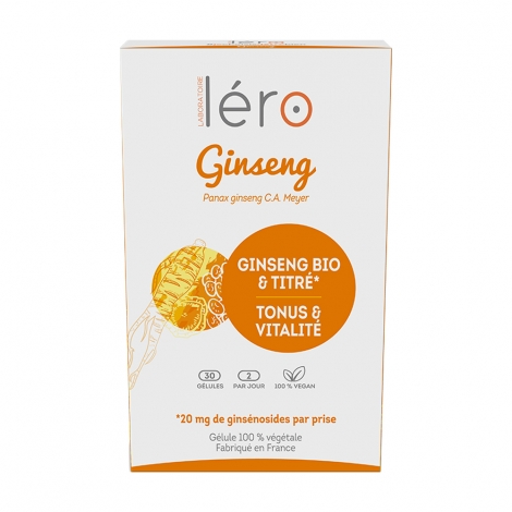 Léro Ginseng Tonus & Vitalité 30 gélules pas cher, discount
