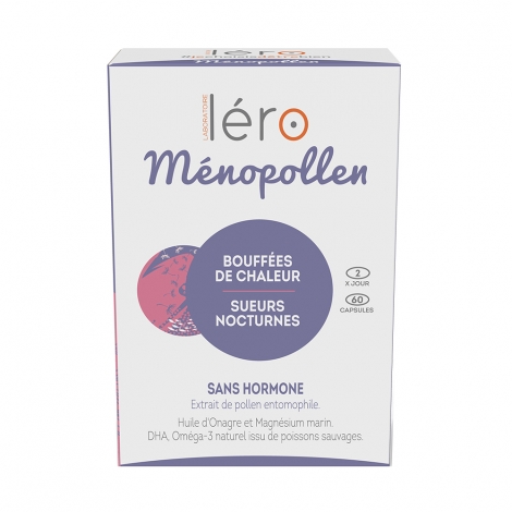 Léro Ménopollen 60 capsules pas cher, discount