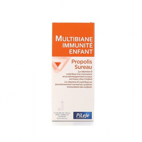 Pileje Multibiane Immunité Enfant 150ml pas cher, discount