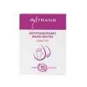 Axitrans Antitranspirant Mains Moites 10 lingettes