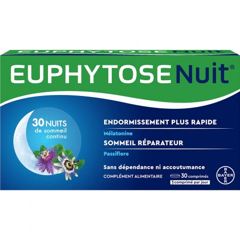 Euphytose Nuit 30 Comprimés pas cher, discount
