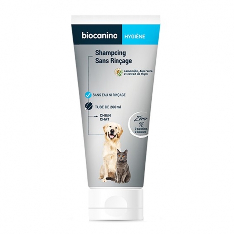 Biocanina Hygiène Shampoing Sans Rinçage 200ml pas cher, discount