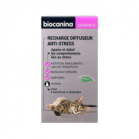 Biocanina Sérénité Recharge Diffuseur Anti-Stress 45ml pas cher, discount