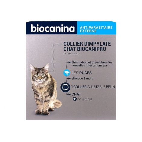 Biocanina Biocanipro Collier Antiparasitaire Chat pas cher, discount