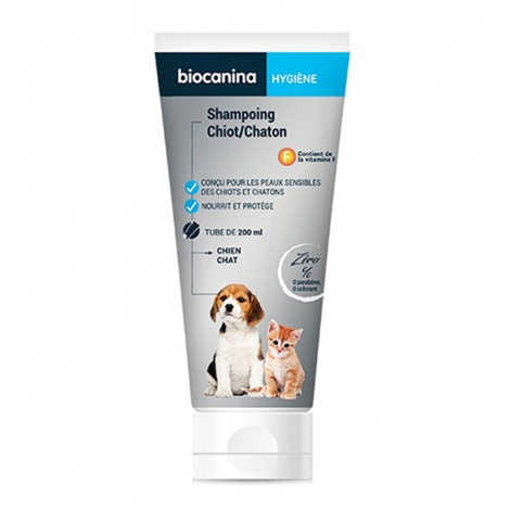 Biocanina Shampooing Chiot et Chaton 200ml pas cher, discount