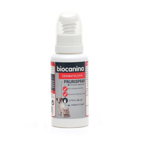 Biocanina Prurispray Chien et Chat Spray 80ml pas cher, discount
