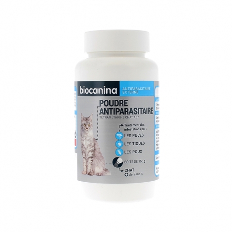 Biocanina Poudre Antiparasitaire Chat 150g pas cher, discount