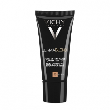 Vichy Dermablend Fluide Fond de Teint Bronze 55 30 ml pas cher, discount