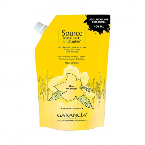 Garancia Source Micellaire Enchantée Recharge Fleur d'Oranger 400 ml pas cher, discount