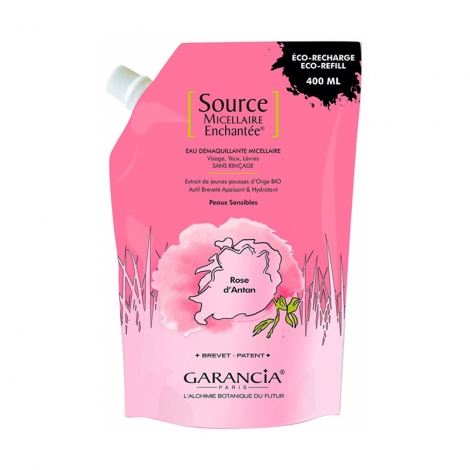 Garancia Source Micellaire Enchantée Eco Recharge Rose d'Antan 400 ml pas cher, discount