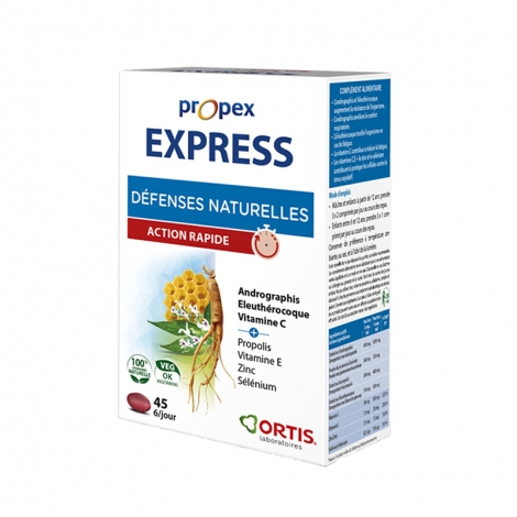 Ortis Propex Express Défenses Naturelles 45 comp pas cher, discount
