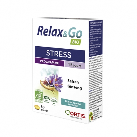 Ortis Relax & Go Stress Bio 30 comprimés pas cher, discount