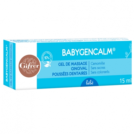 Gifrer Babygencalm Poussées Dentaires Gel de Massage Gingival 15ml pas cher, discount