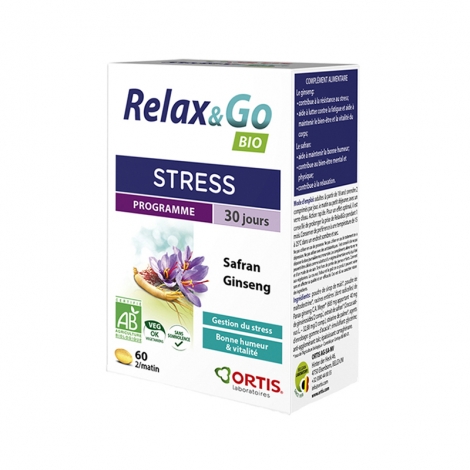 Ortis Relax & Go Bio Stress 60 comprimés pas cher, discount