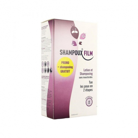 Shampoux Film Lotion et Shampooing 2 x 150ml pas cher, discount