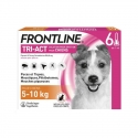Frontline Tri-Act Chiens 5-10kg 6 pipettes