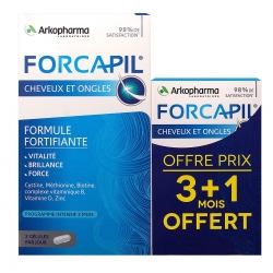 Arkopharma Forcapil Cheveux & Ongles 180 + 60 gélules