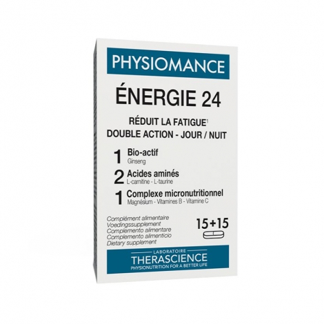 Therascience Physiomance Energie 24 15+15 comprimés pas cher, discount