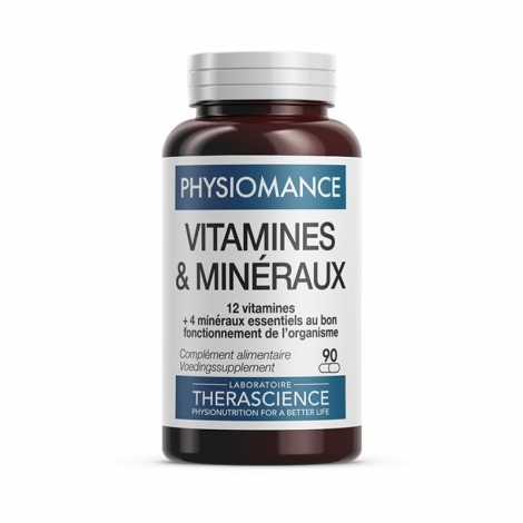 Therascience Physiomance Vitamines & Minéraux 90 gélules pas cher, discount