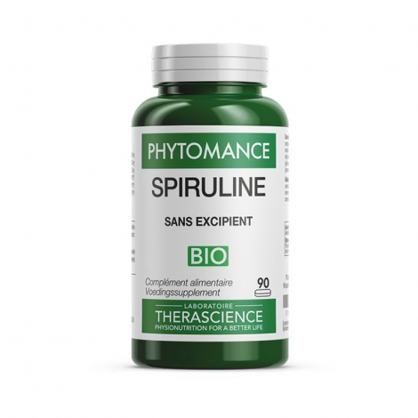 Therascience Phytomance Spiruline Bio 90 comprimés pas cher, discount