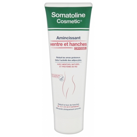 Somatoline Cosmetic Amincissant Ventre & Hanches Cryogel 250ml pas cher, discount