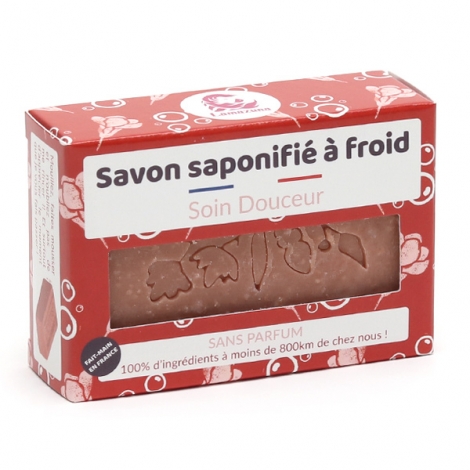 Lamazuna Savon Solide Saponifié à Froid Soin Douceur Bio 100g pas cher, discount