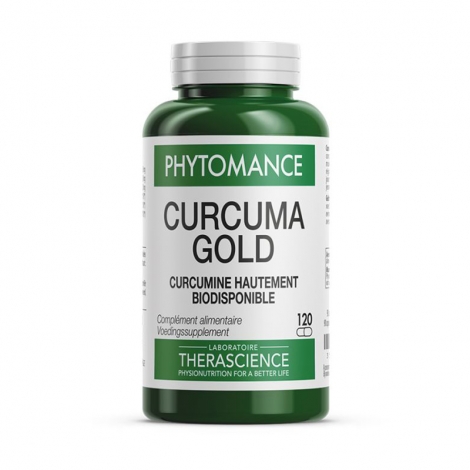 Therascience Physiomance Curcuma Gold 120 gélules pas cher, discount