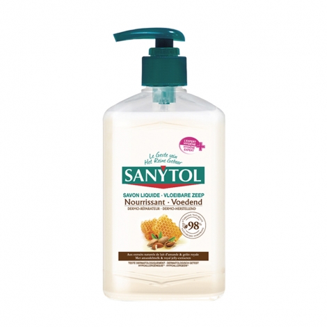 Sanytol Savon Liquide Nourrissant Dermo-Réparateur 250ml pas cher, discount