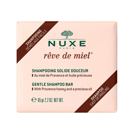 Nuxe Rêve de Miel Shampooing Solide Douceur 65g pas cher, discount