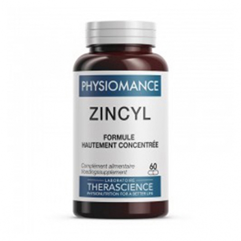Therascience Physiomance Zincyl 60 gélules pas cher, discount