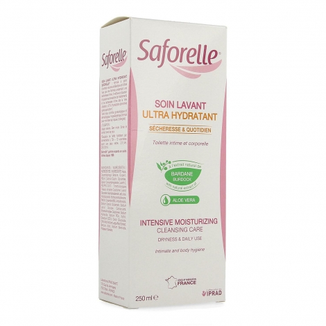 Saforelle soin lavant ultra hydratant 250ml pas cher, discount