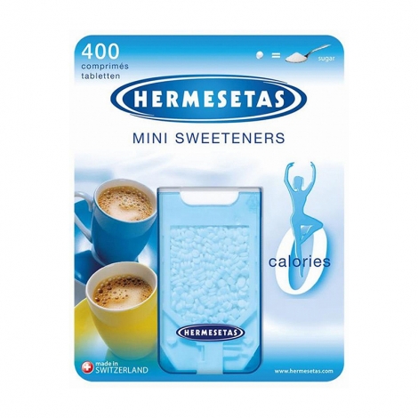 Hermesetas Mini Sweeteners 400 comprimés pas cher, discount