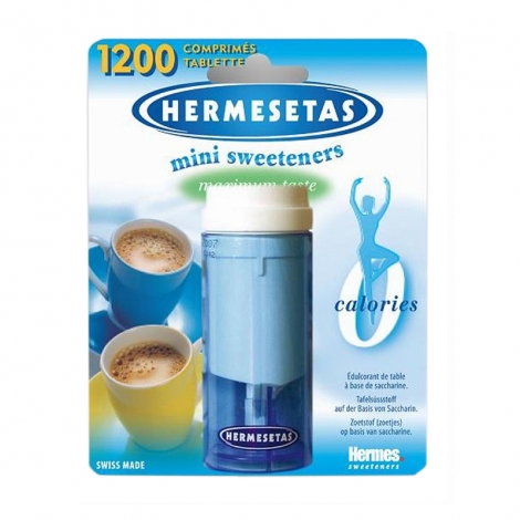 Hermesetas Mini Sweeteners 1200 comprimés pas cher, discount