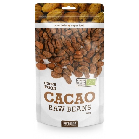 Purasana Super Food Fèves de Cacao Bio 200g pas cher, discount
