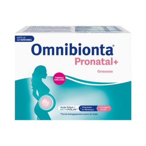 Omnibionta Pronatal + Grossesse 84 capsules + 84 comprimés pas cher, discount