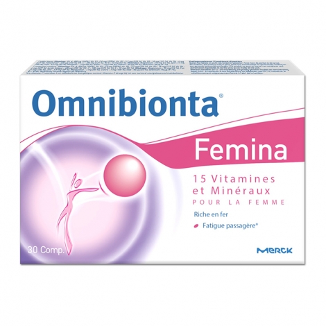 Omnibionta Femina 30 comprimés pas cher, discount