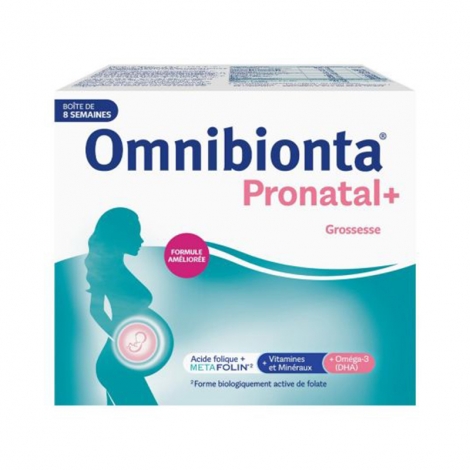 Omnibionta Pronatal+ 56 capsules + 56 comprimés pas cher, discount