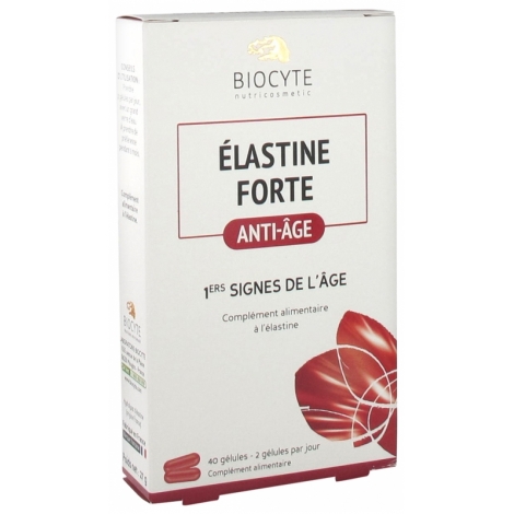 Biocyte Élastine Forte Anti-Âge 40 gélules pas cher, discount