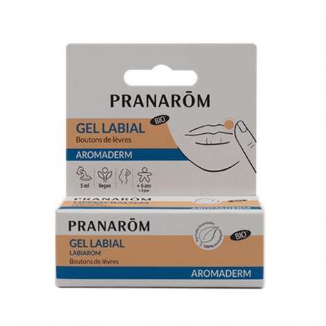 Pranarom Aromaderm Gel Labial Bio 5ml pas cher, discount