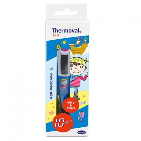 Hartmann Thermoval Kids Thermomètre Digital Bleu pas cher, discount