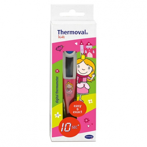 Hartmann Thermoval Kids Thermomètre Digital Rose pas cher, discount