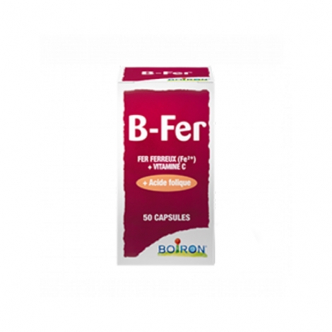 Boiron B-Fer 50 capsules pas cher, discount