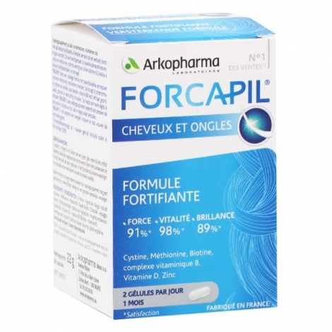 Arkopharma Forcapil Cheveux Et Ongles 60 Gélules pas cher, discount