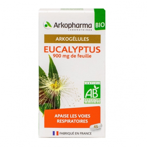 Arkopharma Arkogélules Eucalyptus Bio 45 gélules pas cher, discount