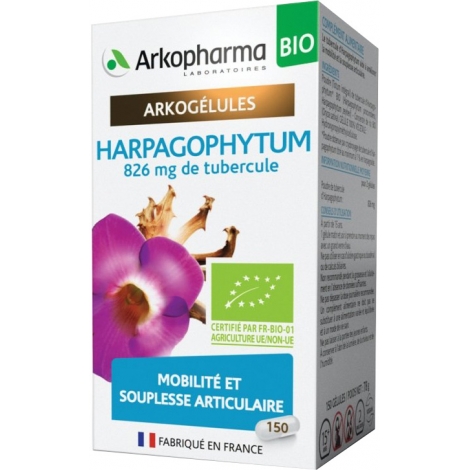 Arkopharma Arkogélules Harpadol Bio 150 gélules pas cher, discount