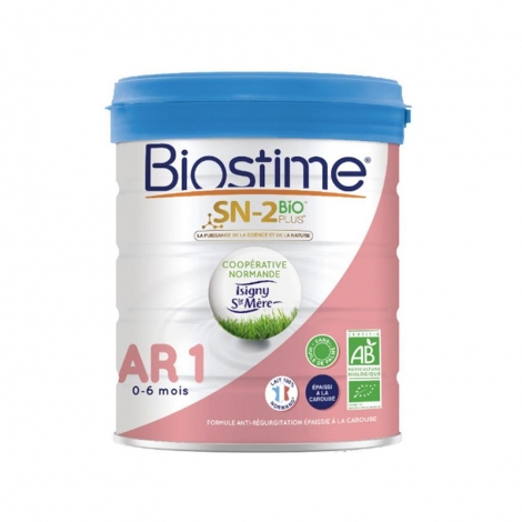Biostime AR1 0-6 mois Bio 800gr pas cher, discount