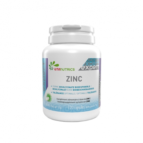 Vitanutrics Expert Zinc 120 gélules pas cher, discount