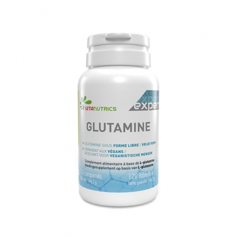 Vitanutrics Expert Glutamine 120 comprimés pas cher, discount