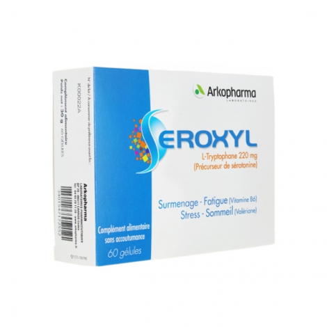 Arkopharma Seroxyl Surmenage Fatigue Stress Sommeil x60 Gélules pas cher, discount
